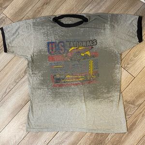 Paper thin and Distessed Vintage Racing Tee